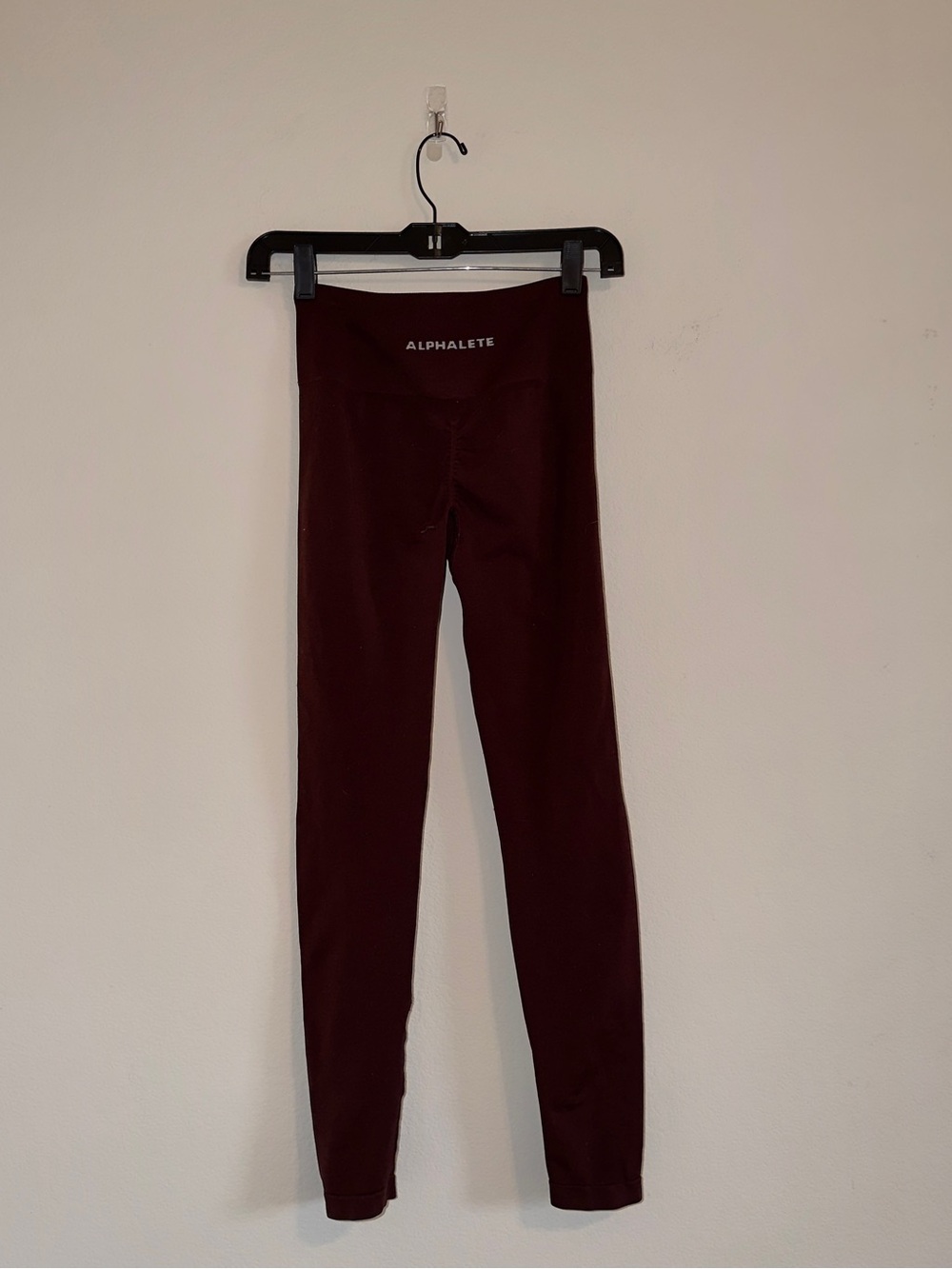Alphalete Seamless High-Rise Leggings - Wine